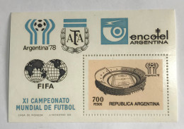 Argentina 1978 Mundial De Futbol, GJ Hb 27, Sc 1192, Mi Hb 18, MNH. - Nuovi