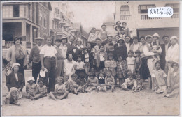 BERCK-PLAGE- CARTE-PHOTO- LES JUILLETISTES DE 1932 - Berck