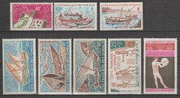 COTE DES SOMALIS - 1964 - ANNEE COMPLETE AVEC POSTE AERIENNE YVERT N°319/321+A37/41 ** MNH - COTE = 103.5 EUR. - Ongebruikt