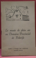 GUIDE - LE MUSEE DE PLEIN AIR AU DOMAINE PROVINCIAL DE BOKRIJK  41 BLZ   21 X 13 CM   ZIE AFBEELDINGEN - Genk