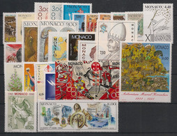 MONACO - Année Complète 1997 - N°YT. 2102 à 2145 - Complet Sauf 2086/2101, 2112/24 Et 2129/32 - Neuf Luxe ** / MNH - Full Years