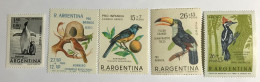 Argentina AVES 1961/9, GJ 1206,1352, 1404, 1436, 1483, Sc CB 29,36,38,39,40, MNH. - Neufs