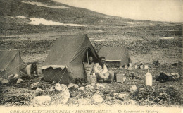 Monaco - Campagne Scientifique De La Princesse Alice - Un Campement Au Spitzberg - Oceanografisch Museum