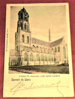 LIER - LIERRE -  L'Eglise St Gommaire  -  1901  - - Lier
