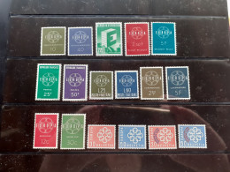 TIMBRES      EUROPA   ANNEE  COMPLETE   1959    COTE  53,00  EUROS  NEUFS  LUXE** - Komplette Jahrgänge