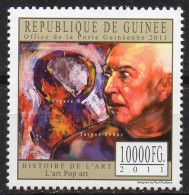 GUINEA 2011 - 1v - MNH - Jasper Johns - Neo Dada - Pop Art - Painting - Peinture - USA - Modernos