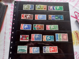 TIMBRES      EUROPA   ANNEE  COMPLETE   1961    COTE  59,00  EUROS  NEUFS  LUXE** - Volledig Jaar