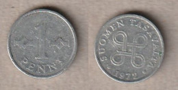 02307) Finnland, 1 Penni 1972 - Finlandia