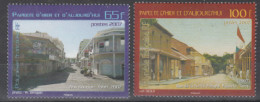 French Polynesia / Polynésie Française 2007 Yesterday And Today's Papeete. MNH** - Lettres & Documents