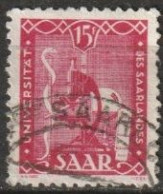 Saarland1949 MiNr.264  O Gestempelt 1.Jahr Universität Des Saarlandes ( B1145 ) - Oblitérés