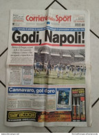 Br  Giornale Corriere Dello Sport  Godi Napoliritorno In B Calcio Napoli 2006 - Books