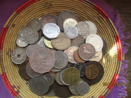 Lot World Coins With Some Silver - 1 Kg With Packaging = 900 - 950 Gr - Vrac - Monnaies