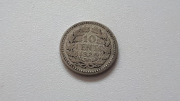 PAYS-BAS WILHELMINA 10 CENTS 1925 ZILVER/ARGENT/SILVER/SILBER/PLATA/ARGENTO ONLY 5.000.000 COTES : 3€-15€-35€-80€ - 10 Centavos