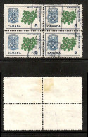CANADA   Scott # 420 USED BLOCK Of 4 (CONDITION AS PER SCAN) (CAN-216) - Blocs-feuillets