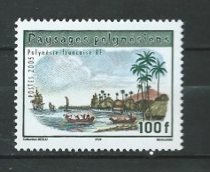 French Polynesia / Polynésie Française 2005 Polynesian Landscapes - O'Parrey Harbour - Island Of O'Taheiti. MNH** - Storia Postale