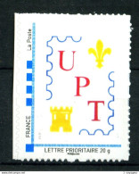 MonTimbreàMoi - 1 - TVP Lettre France 20g. - Personnalisé "UPT" (Union Philatélique De Tours) - Neuf N** - Trés Beau - Sonstige & Ohne Zuordnung