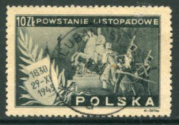 POLAND 1945 November Rising Of 1830, Used.  Michel 420 - Gebruikt