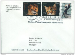 Postal History: USA Used FDC - Domestic Cats