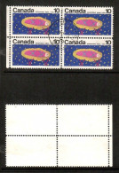 CANADA   Scott # 529 USED BLOCK Of 4 (CONDITION AS PER SCAN) (CAN-221) - Blokken & Velletjes