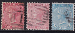 Bermudas, 1965-73  Y&T. 1E, 2, - Bermuda