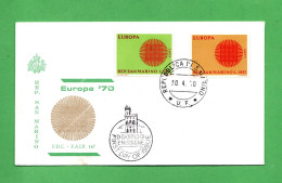 (Riz) S.MARINO °-1970 -FDC  F.A.I.P. -  EUROPA . - FDC