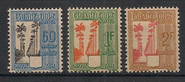 GUADELOUPE - 1944 - Taxe TT N°Yv. 38 à 40 - Série Complète - Neuf Luxe ** / MNH / Postfrisch - Strafport