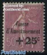 France 1929 50+25c, Stamp Out Of Set, Unused (hinged) - Neufs