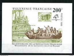 POLYNESIE - BF 15 - Philexfrance 1989 - Neuf N** - Très Beau - Blocks & Sheetlets