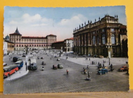 (T1) TORINO - ANIMATA - PIAZZA CASTELLO - VIAGGIATA - DIFETTI - Orte & Plätze