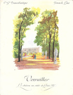 MENU Paquebot - Cie Transatlantique FRENCH LINE " Château De Versailles " PAQUEBOT LIBERTE Le 12 Décembre 1959 - Menus