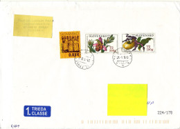 Slovakia Cover Sent To Denmark 21-1-2009 Topic Stamps - Lettres & Documents