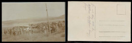 Macedonia. 1917 (March). Skopje WW I. Uncirculated Original Photo Card Of French Crashed Plane At Milet Kowo Surrounded  - Macedonia