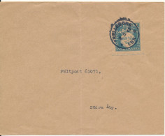 Sweden Feldpost Cover Trelleborg 2-6-1942 (the Cover Is Damaged) - Militares