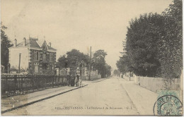 BREVANNES -  LE  BOULEVARD DE BREVANNES  -  1905 - Limeil Brevannes