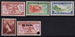 Tokelau, 1948-56  Y&T. 1 / 3, 4, 5, MH. - Tokelau