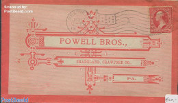 United States Of America 1903 Envelope From Crawford, Postal History - Cartas & Documentos