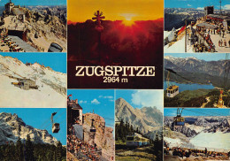 Zugspitze - Gipfelstation Kreuzam Ostgipfel, Schneefernerhaus, Eibseeseilbahn Gipfelterrasse Zahnradbahn (2087) - Zugspitze