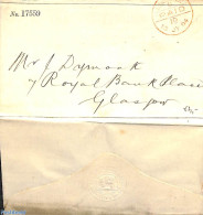 Great Britain 1904 Folding Letter From London. 'Grand Trunk Railway Company Of Canada, Postal History - Covers & Documents