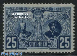 Bulgaria 1907 25St, Stamp Out Of Set, Unused (hinged) - Unused Stamps