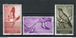 Sahara 1958. Edifil 153-55 ** MNH. - Sahara Spagnolo