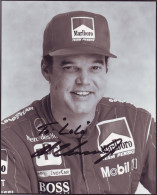 Al Unser Jr. (20x25 Cm)  Original Dedicated Photo - Sportspeople