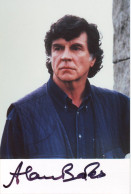 Alan Bates (10x15 Cm) Original Dedicated Photo - Attori E Comici 