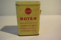 C61 Ancienne Boite Métallique Roter Métal Industrie Loft Vintage 50' 60' - Dosen