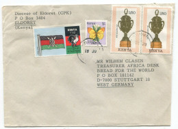 Cover Kenya Eldoret Moi Golden Cup Kanu Flag - Kenya (1963-...)