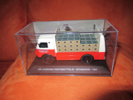 DIE CAST 1:43 - OM LEONCINO PORTABOTTIGLIE - SPUMADOR - 1957 - NUOVO IN TECA - Altri & Non Classificati