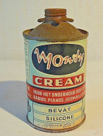 C61 Ancienne Boite En Métal MONTY CREAM - Cajas