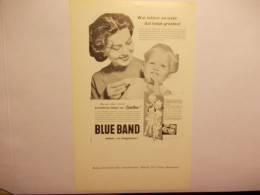 2 X Reclame Advertentie Uit Oud Tijdschrift 1963 - Blue Band Veredelde Margarine - Pubblicitari