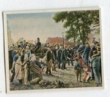 SB 03394 Ruhmesblätter Deutscher Geschichte - Nr.204 Ankunft König Wilhelms I. ... Grenzstadt Saarbrücken. 10.Aug, 1870 - Andere & Zonder Classificatie