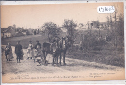 CHASSINS- APRES LA SECONDE BATAILLE DE LA MARNE- JUILLET 1918- ATTELAGE AGRICOLE - Other & Unclassified