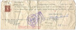 Nigeria 1962 Revenue Stamps Fiscal Stamp Document - Nigeria (1961-...)